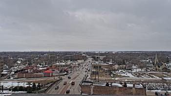 Weather camera view of Kankakee County Administration Building.