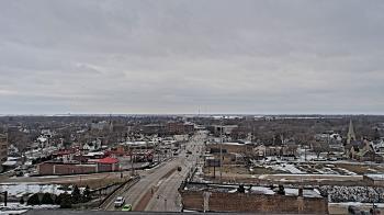 Weather camera view of Kankakee County Administration Building.