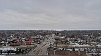 Weather camera view of Kankakee County Administration Building.