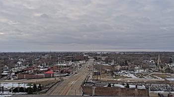 Weather camera view of Kankakee County Administration Building.