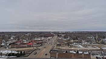 Weather camera view of Kankakee County Administration Building.