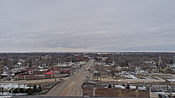 Weather camera view of Kankakee County Administration Building.