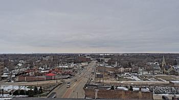 Weather camera view of Kankakee County Administration Building.