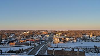 Weather camera view of Kankakee County Administration Building.