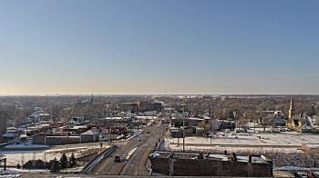 Weather camera view of Kankakee County Administration Building.