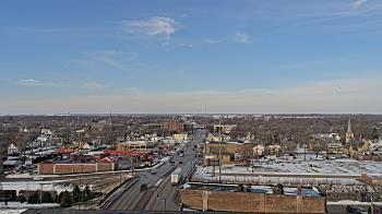 Weather camera view of Kankakee County Administration Building.