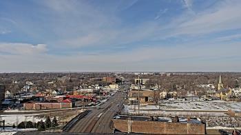 Weather camera view of Kankakee County Administration Building.