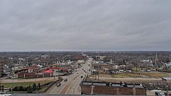 Weather camera view of Kankakee County Administration Building.