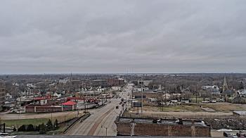 Weather camera view of Kankakee County Administration Building.