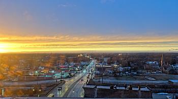 Weather camera view of Kankakee County Administration Building.