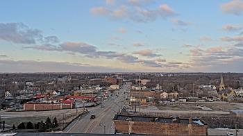 Weather camera view of Kankakee County Administration Building.