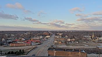 Weather camera view of Kankakee County Administration Building.