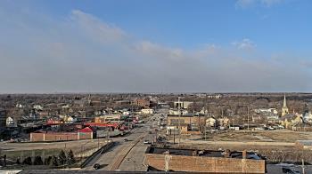 Weather camera view of Kankakee County Administration Building.