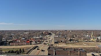 Weather camera view of Kankakee County Administration Building.