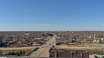Weather camera view of Kankakee County Administration Building.
