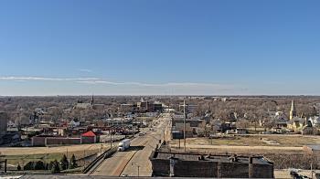 Weather camera view of Kankakee County Administration Building.