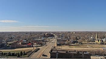 Weather camera view of Kankakee County Administration Building.