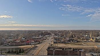 Weather camera view of Kankakee County Administration Building.
