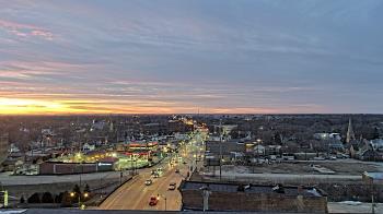 Weather camera view of Kankakee County Administration Building.