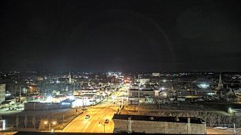 Weather camera view of Kankakee County Administration Building.