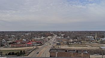 Weather camera view of Kankakee County Administration Building.