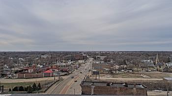 Weather camera view of Kankakee County Administration Building.