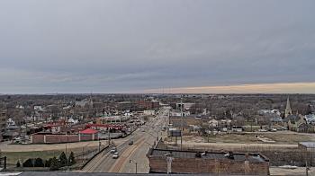 Weather camera view of Kankakee County Administration Building.