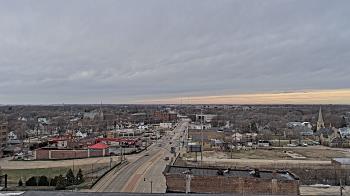 Weather camera view of Kankakee County Administration Building.