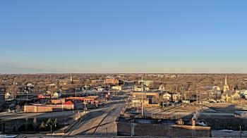 Weather camera view of Kankakee County Administration Building.