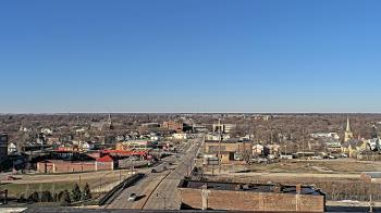 Weather camera view of Kankakee County Administration Building.