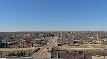 Weather camera view of Kankakee County Administration Building.