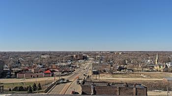 Weather camera view of Kankakee County Administration Building.