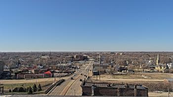 Weather camera view of Kankakee County Administration Building.