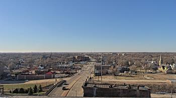 Weather camera view of Kankakee County Administration Building.
