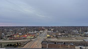 Weather camera view of Kankakee County Administration Building.
