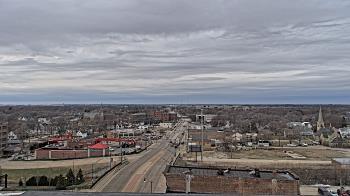 Weather camera view of Kankakee County Administration Building.