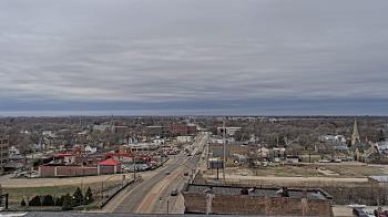 Weather camera view of Kankakee County Administration Building.