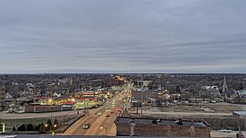 Weather camera view of Kankakee County Administration Building.