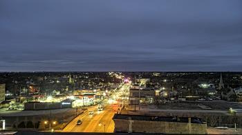 Weather camera view of Kankakee County Administration Building.