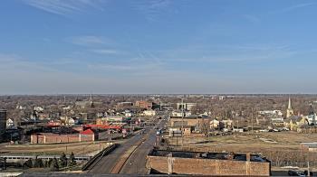 Weather camera view of Kankakee County Administration Building.