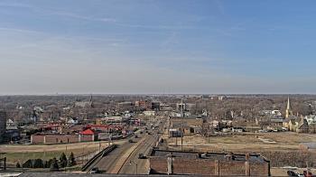 Weather camera view of Kankakee County Administration Building.