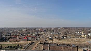 Weather camera view of Kankakee County Administration Building.