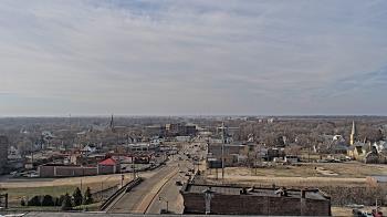Weather camera view of Kankakee County Administration Building.