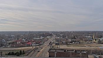 Weather camera view of Kankakee County Administration Building.