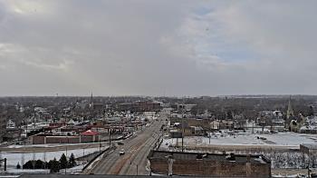 Weather camera view of Kankakee County Administration Building.