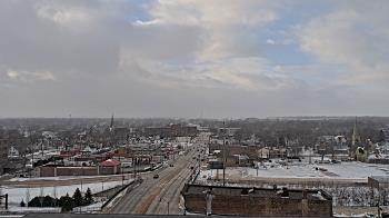 Weather camera view of Kankakee County Administration Building.