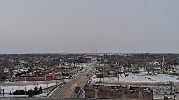 Weather camera view of Kankakee County Administration Building.