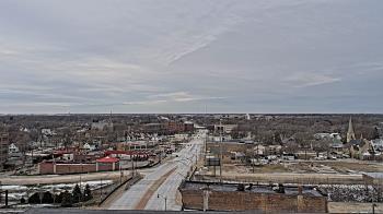 Weather camera view of Kankakee County Administration Building.