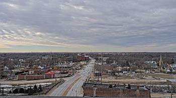 Weather camera view of Kankakee County Administration Building.