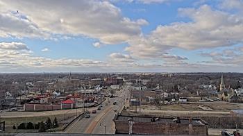 Weather camera view of Kankakee County Administration Building.